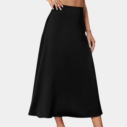 Flattering Midi Waist Skirt for Women
