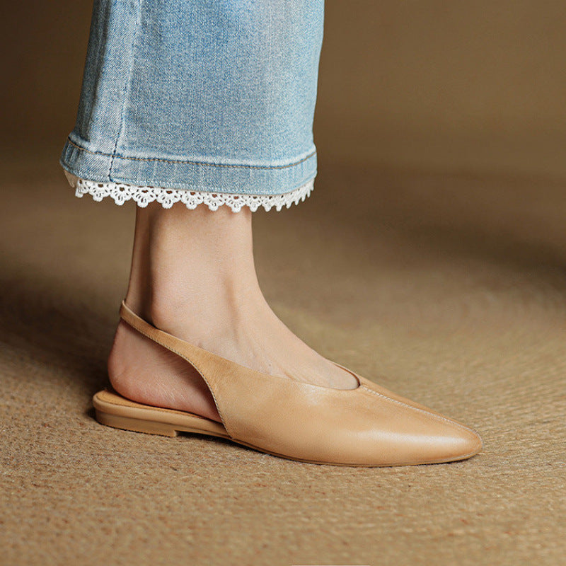Elegant Pointy Toe Flat Shoes