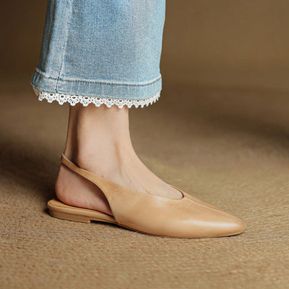 Elegant Pointy Toe Flat Shoes