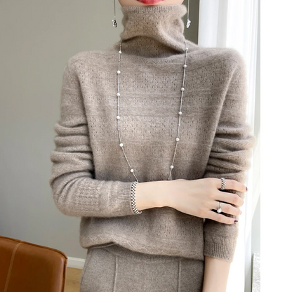 Cozy Crew Neck Sweater Women's Winter Top
