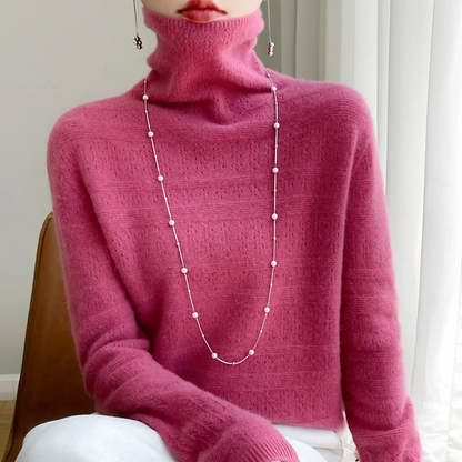 Cozy Crew Neck Sweater Women's Winter Top