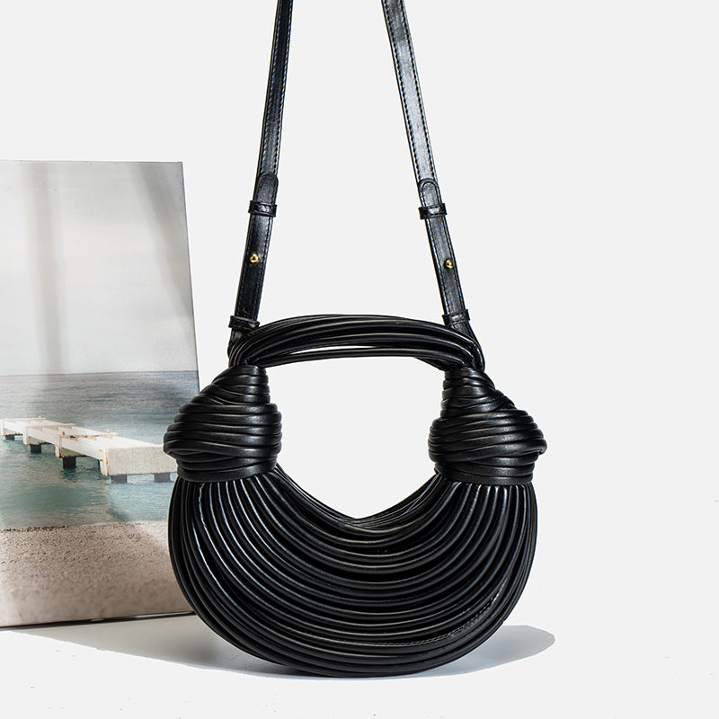 Classic Buckle Tote Handbag