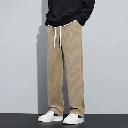 Luxurious Black Velvet Trousers