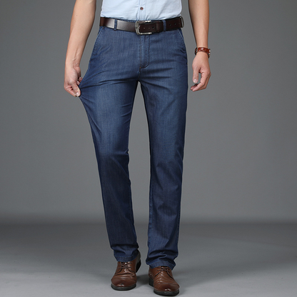 Classic Fit Mens Straight Leg Jeans Pants
