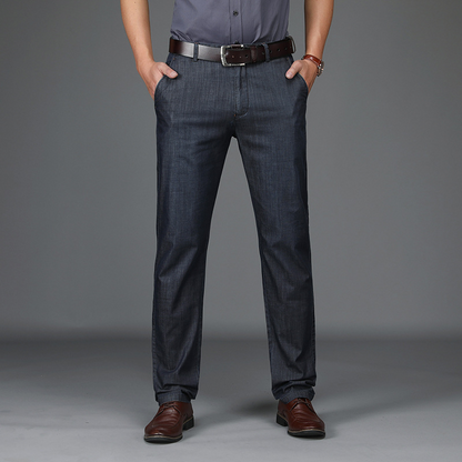 Classic Fit Mens Straight Leg Jeans Pants