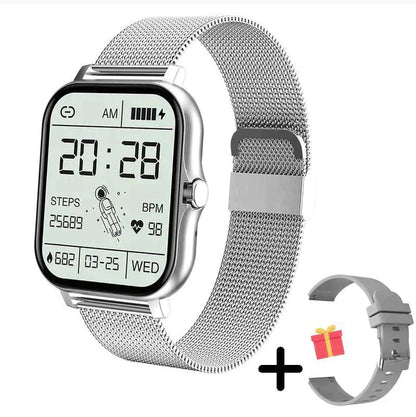 Waterproof Fitness Tracker with Bluetooth and Health Alerts
