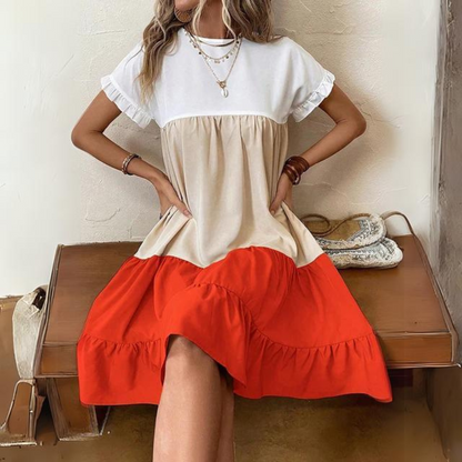 Casual Fit Women's Short Sleeve Dress