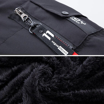 Men's Waterproof Insulated Hooded Winter Parka Coat
