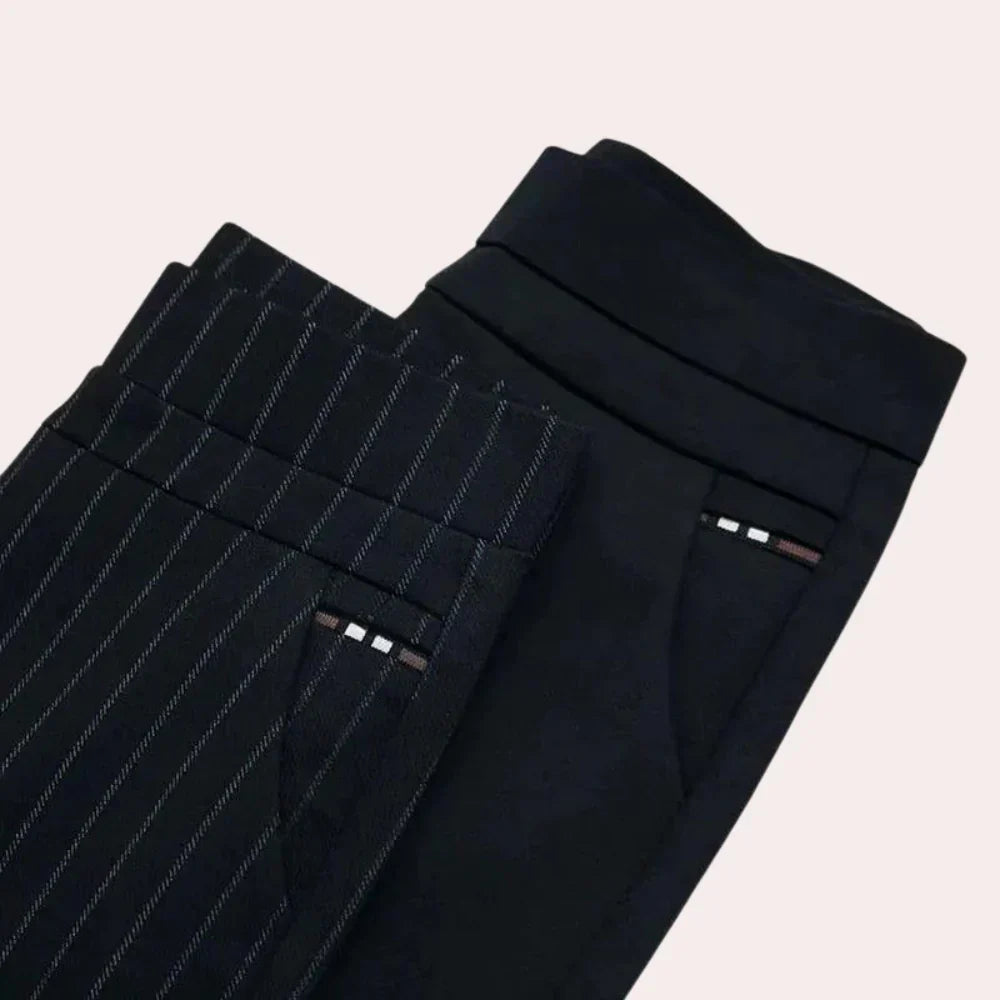 Soft Elastic High Waist Pants