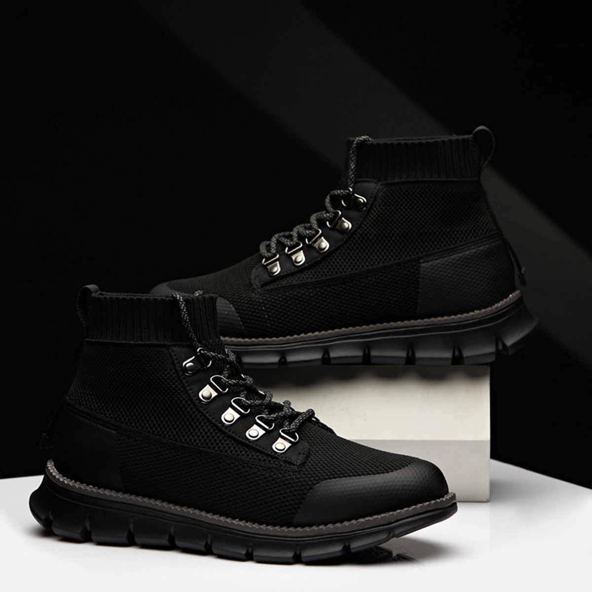 Comfortable Buckle Ankle Boots