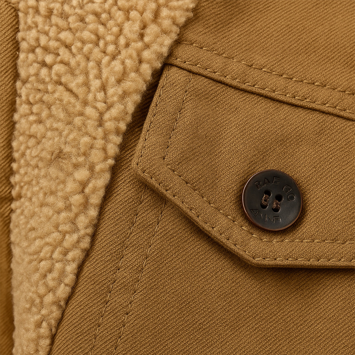 Warm Waterproof Men's Fleece Lined Winter Jacket