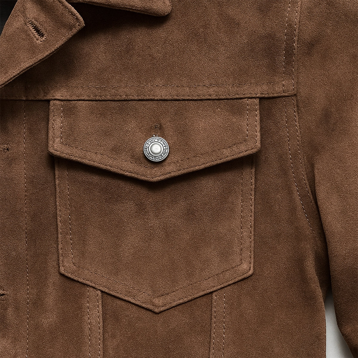 Classic Leather Cargo Coat for Men - Durable Everyday Wear