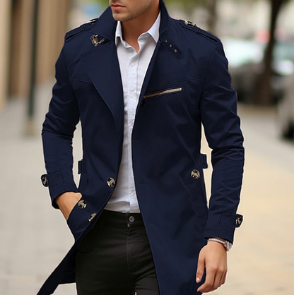 Men's Traditional Wool Overcoat