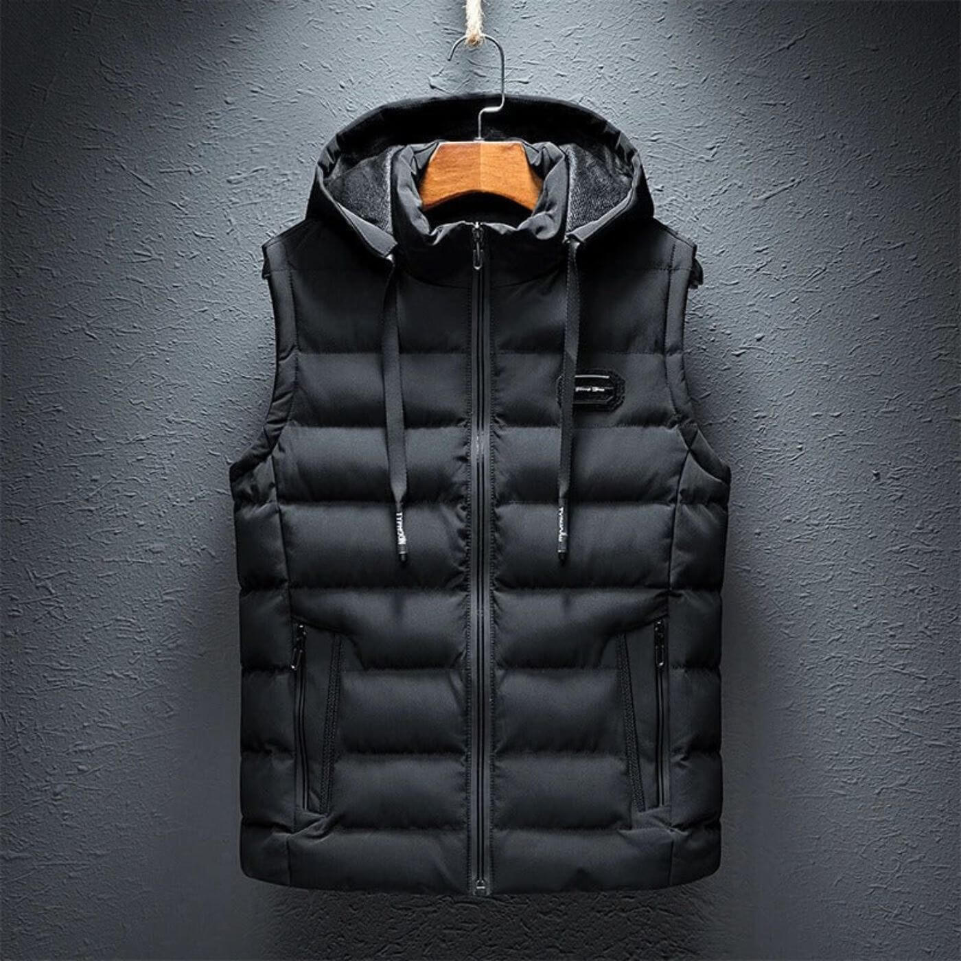 Slim Water Resistant Hoodie Jacket - Olytrend