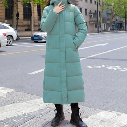 Women's Cozy Fleece Lined Hooded Parka Jacket