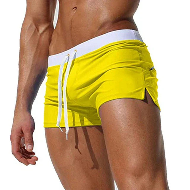 Men's Swim Shorts Quick Dry Athletic Wear
