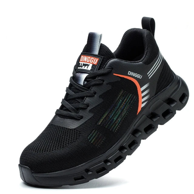 Durable Steel Toe Athletic Work Shoes