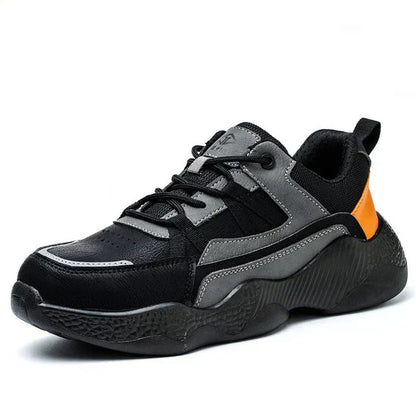 Durable Steel Toe Athletic Work Shoes