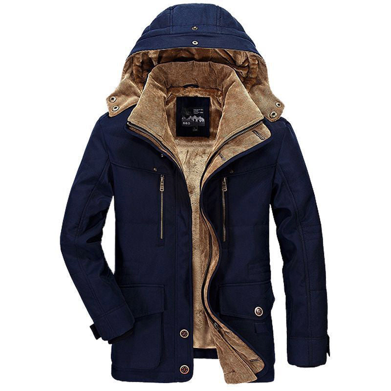 Casual Hooded Padded Winter Parka Jacket