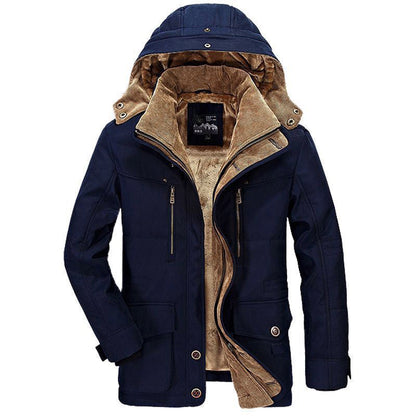 Casual Hooded Padded Winter Parka Jacket