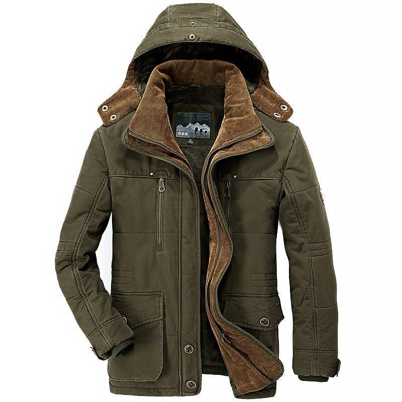 Casual Hooded Padded Winter Parka Jacket