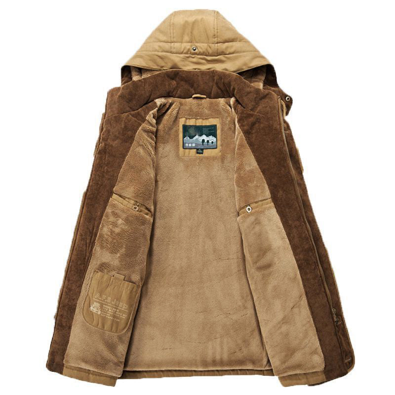 Casual Hooded Padded Winter Parka Jacket