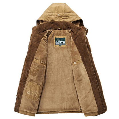 Casual Hooded Padded Winter Parka Jacket