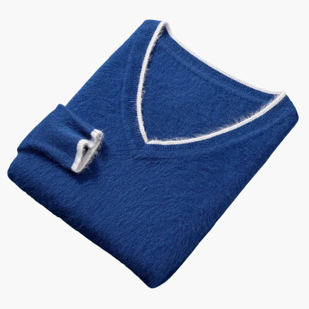 Stylish V Neck Sweater for Men - Olytrend