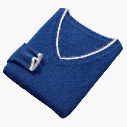 Stylish V Neck Sweater for Men - Olytrend