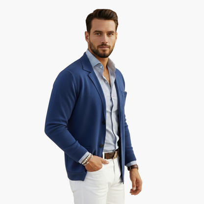 Classic Fit Mens Suit Jacket with Pocket Detail