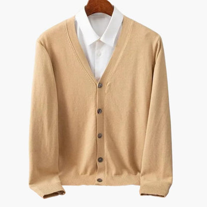 Men's Casual Open Front Sweater