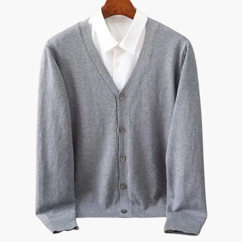 Men's Casual Open Front Sweater