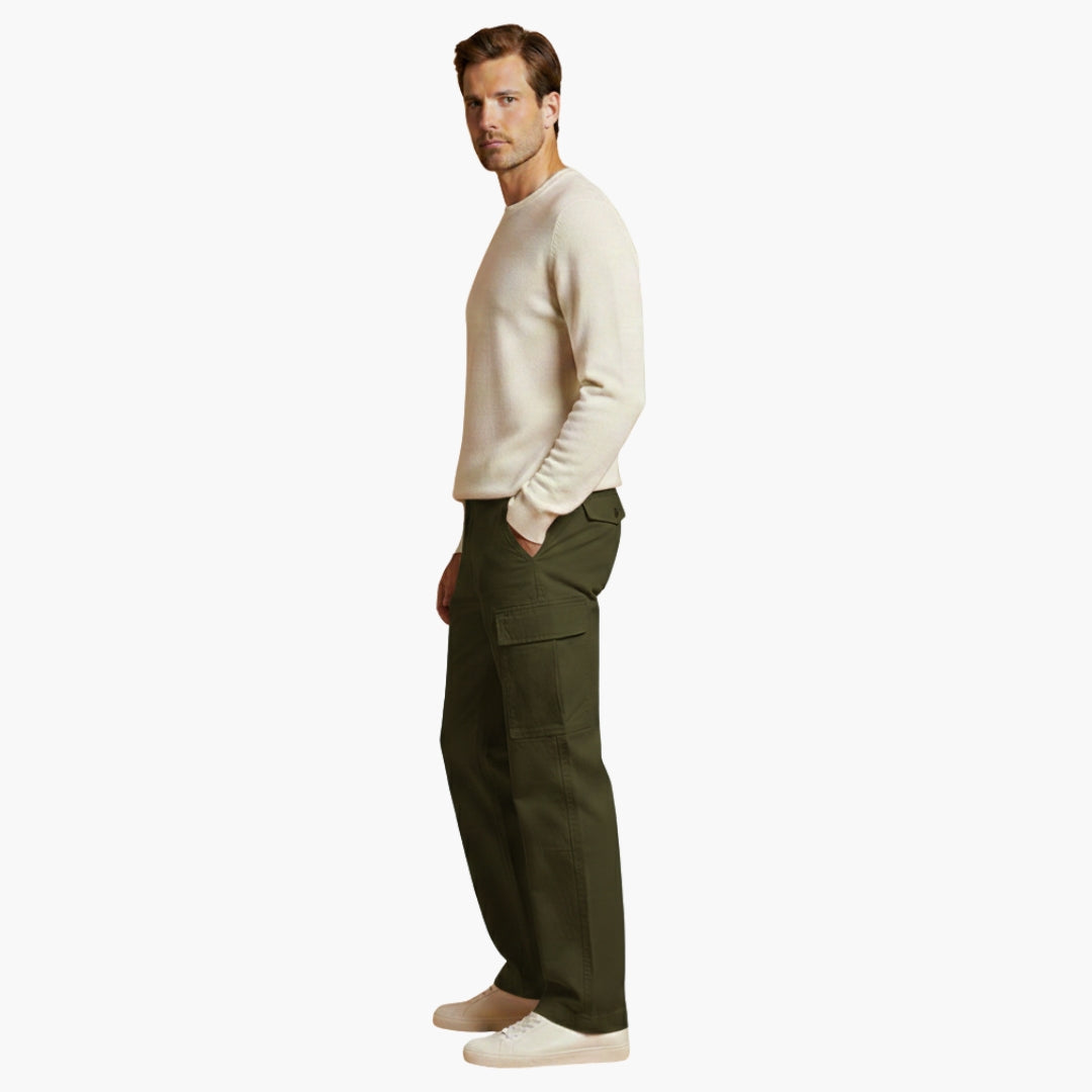 Comfortable Men's Relaxed Fit Cargo Pants