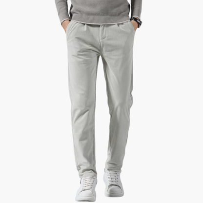 Comfortable Straight Leg Corduroy Pants with Pockets