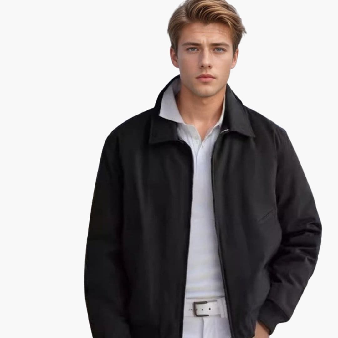 Men's Stylish Zip Up Bomber Jacket