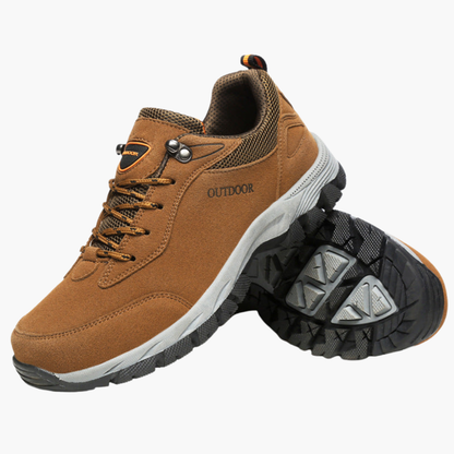 Trekking Shoes for Men with Laces and Grip Soles
