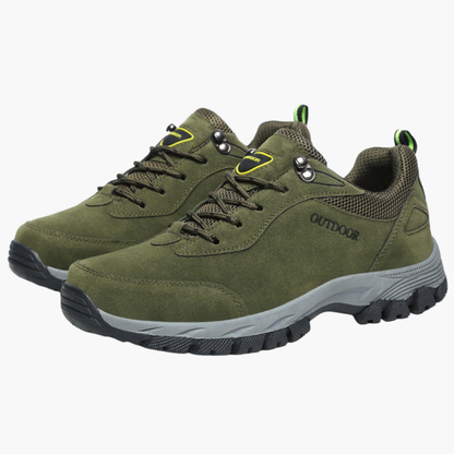 Trekking Shoes for Men with Laces and Grip Soles