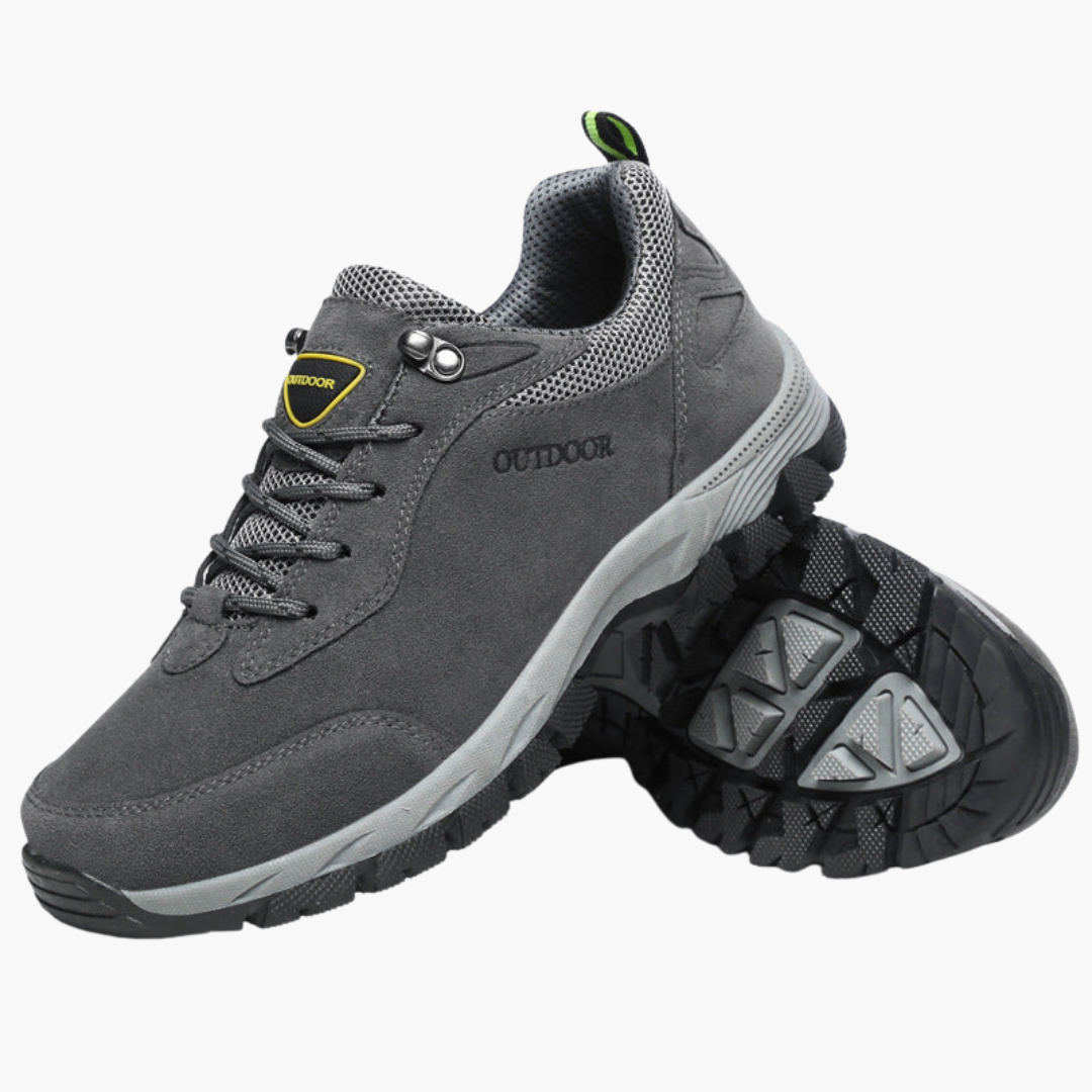 Trekking Shoes for Men with Laces and Grip Soles