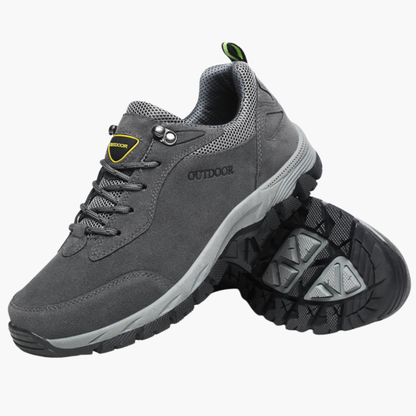 Trekking Shoes for Men with Laces and Grip Soles