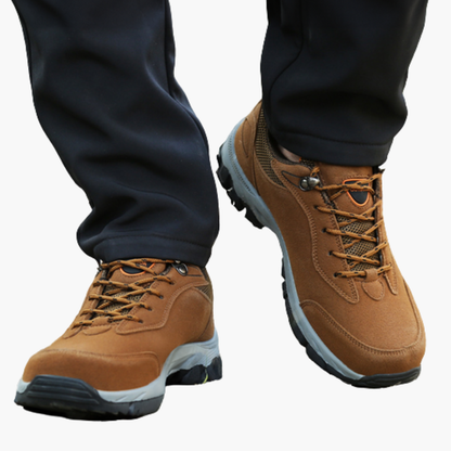 Trekking Shoes for Men with Laces and Grip Soles
