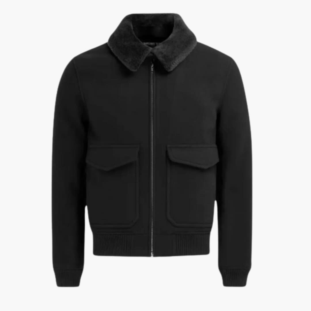 Classic Reversible Men's Zipper Jacket - Olytrend