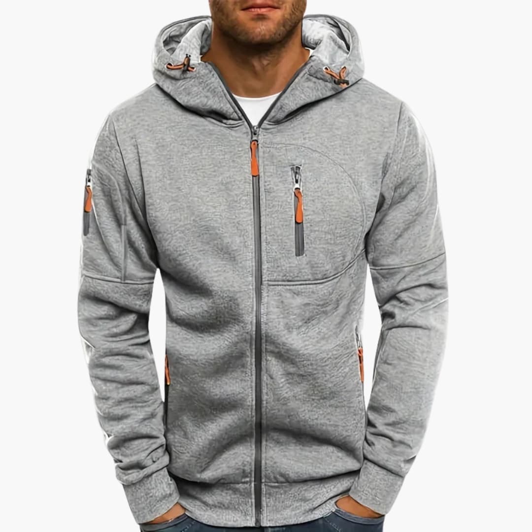 Warm Waterproof Zip Up Hoodie Jacket