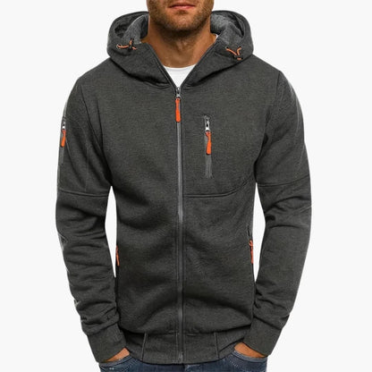Warm Waterproof Zip Up Hoodie Jacket