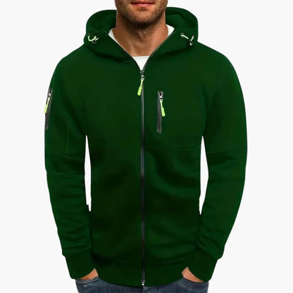 Warm Waterproof Zip Up Hoodie Jacket
