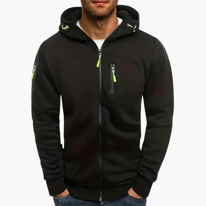 Warm Waterproof Zip Up Hoodie Jacket