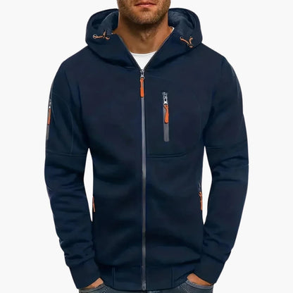 Warm Waterproof Zip Up Hoodie Jacket