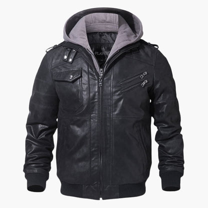 Waterproof Hooded Coat with Extra Pockets