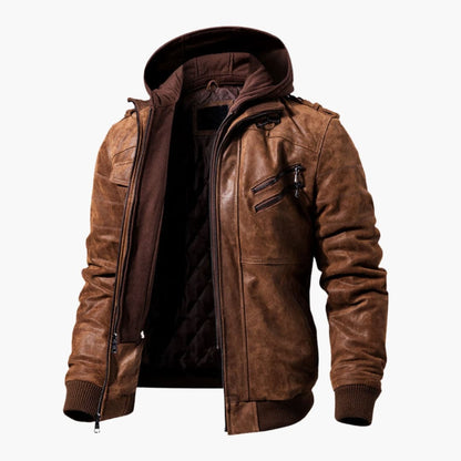 Waterproof Hooded Coat with Extra Pockets