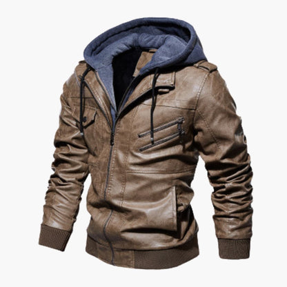 Waterproof Hooded Coat with Extra Pockets