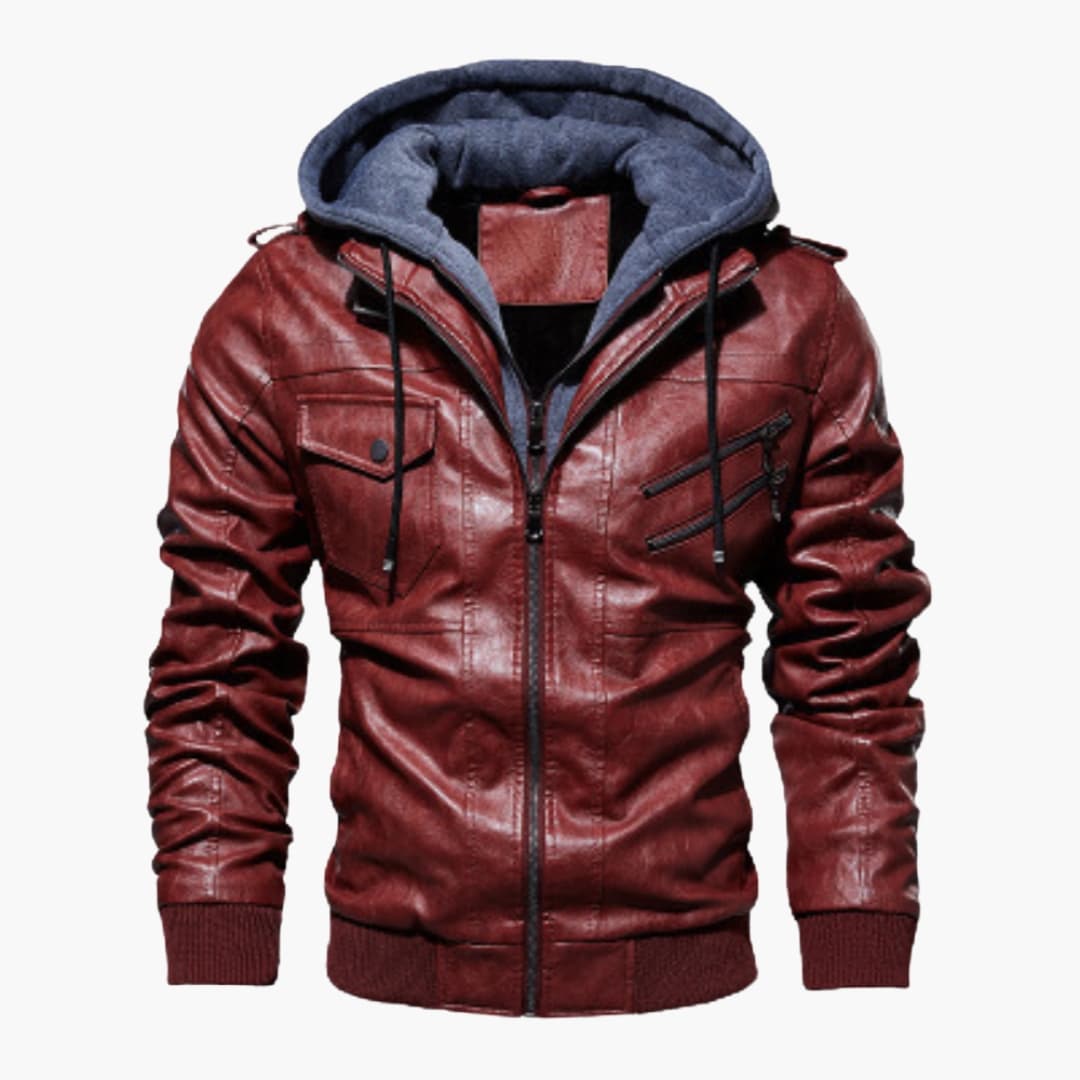 Waterproof Hooded Coat with Extra Pockets - Olytrend